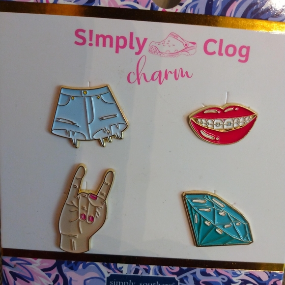 Simply Southern Collection Clog Jewelry Charm - Picture 2 of 5